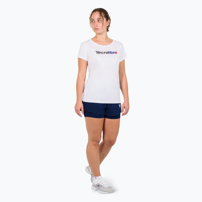 Футболка жіноча Tecnifibre Club Cotton Tee white 2