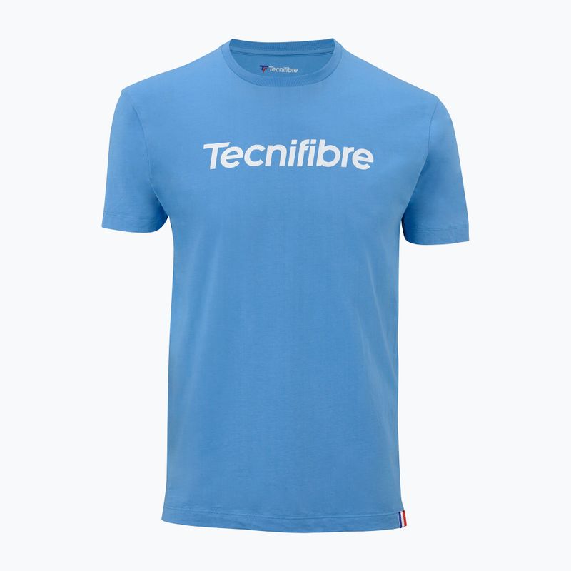 Футболка тенісна чоловіча Tecnifibre Team Cotton Tee azur 2