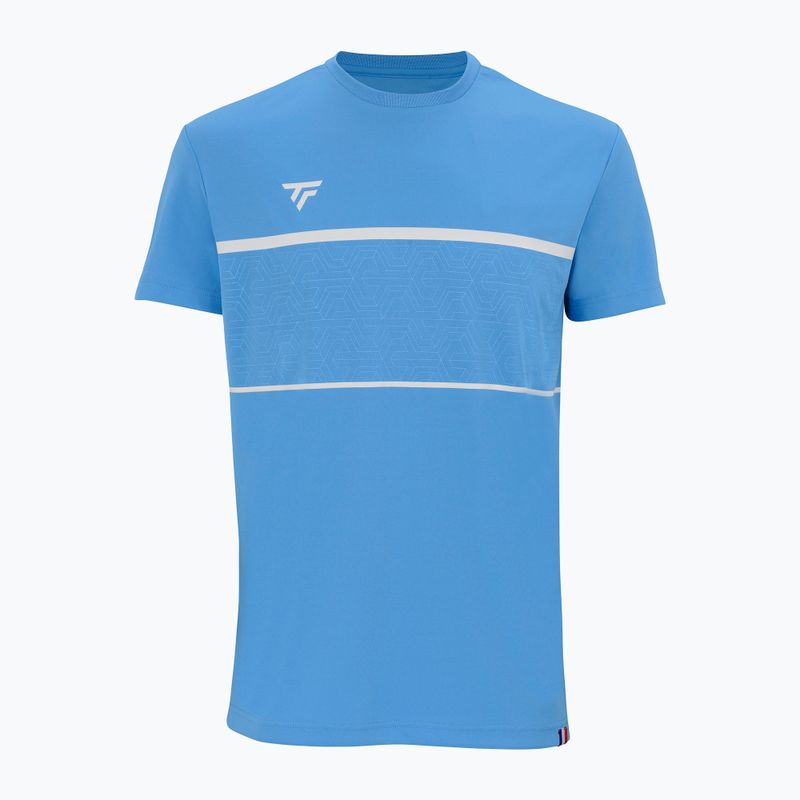 Футболка тенісна дитяча Tecnifibre Team Tech Tee блакитна 22TETEAZ3D