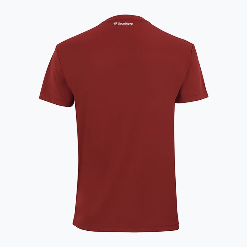 Дитяча тенісна футболка Tecnifibre Team Tech Tee cardinal 2