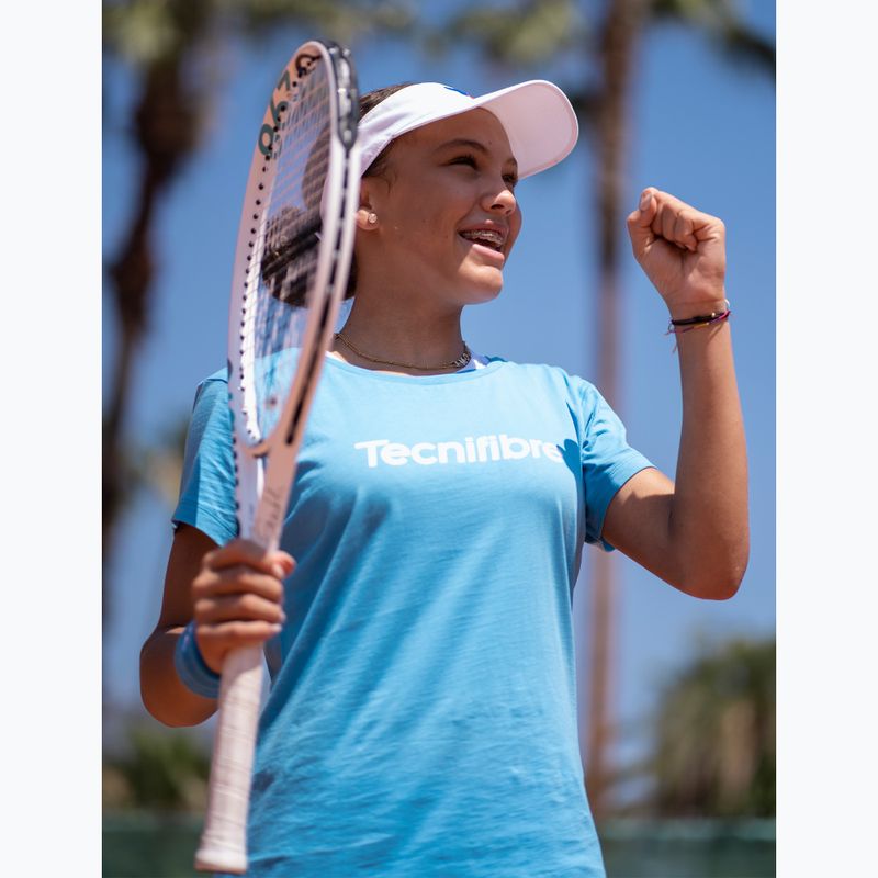 Футболка жіноча Tecnifibre Team Cotton Tee azur 5