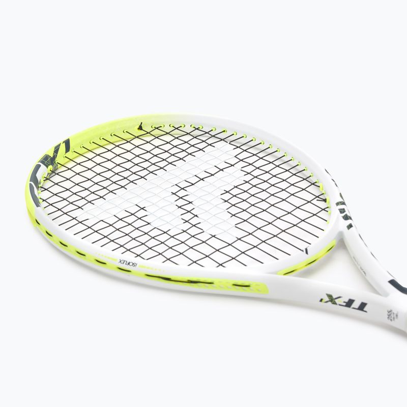 Тенісна ракетка Tecnifibre TF-X1 V2 255 білий/жовтий 5