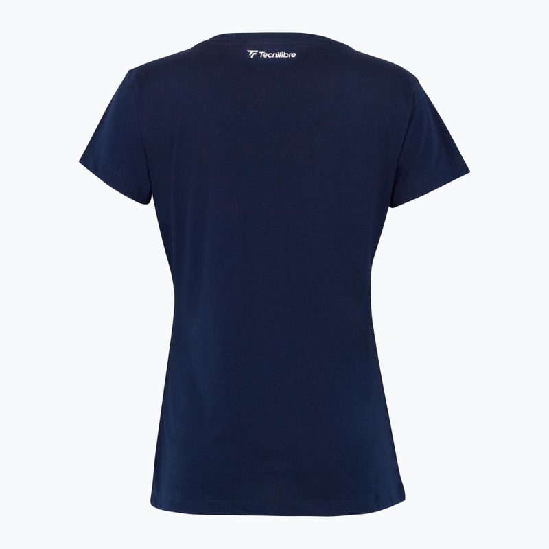 Футболка жіноча Tecnifibre Training Tee marine 2