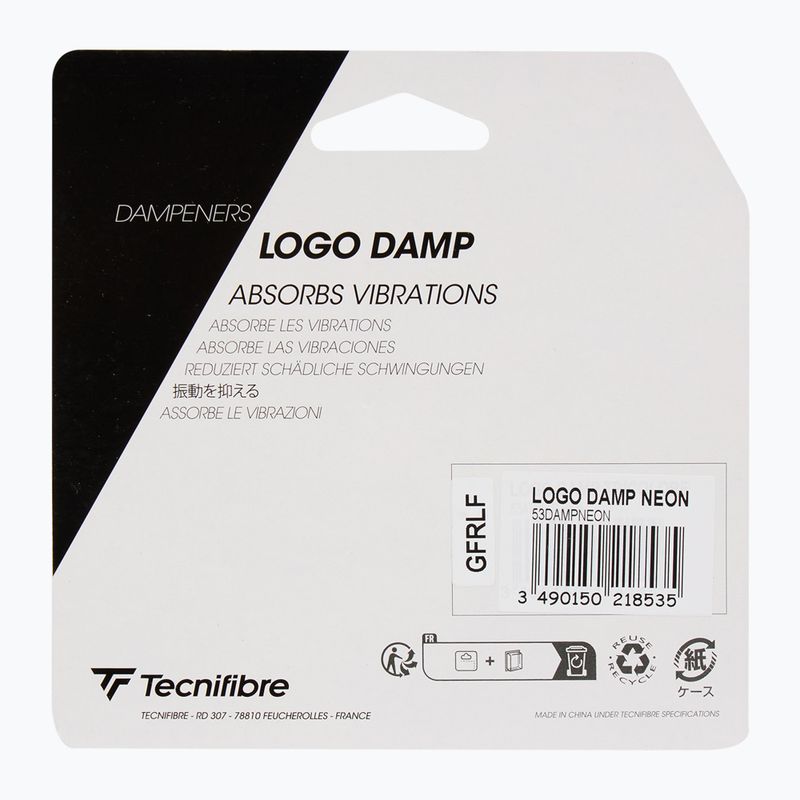 Поглинач вібрацій Tecnifibre Logo Damp 2 шт. neon 2
