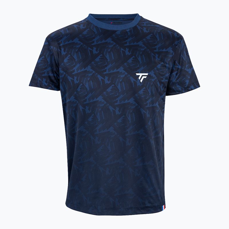 Футболка тенісна чоловіча Tecnifibre X-Loop Tee marine 3