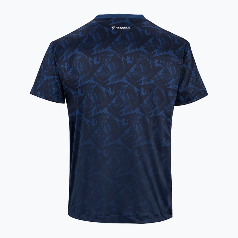 Футболка тенісна чоловіча Tecnifibre X-Loop Tee marine 4