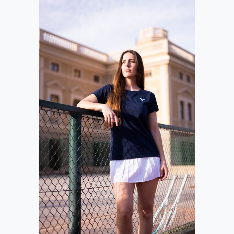 Футболка жіноча Tecnifibre graphic Tee marine 5