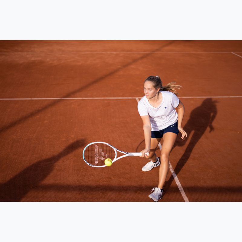 Футболка жіноча Tecnifibre graphic Tee white 6
