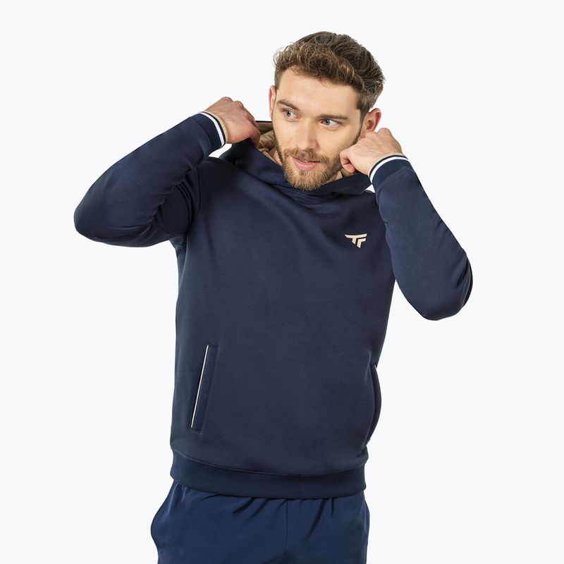 Кофта Tecnifibre Fleece Hoodie marine 3