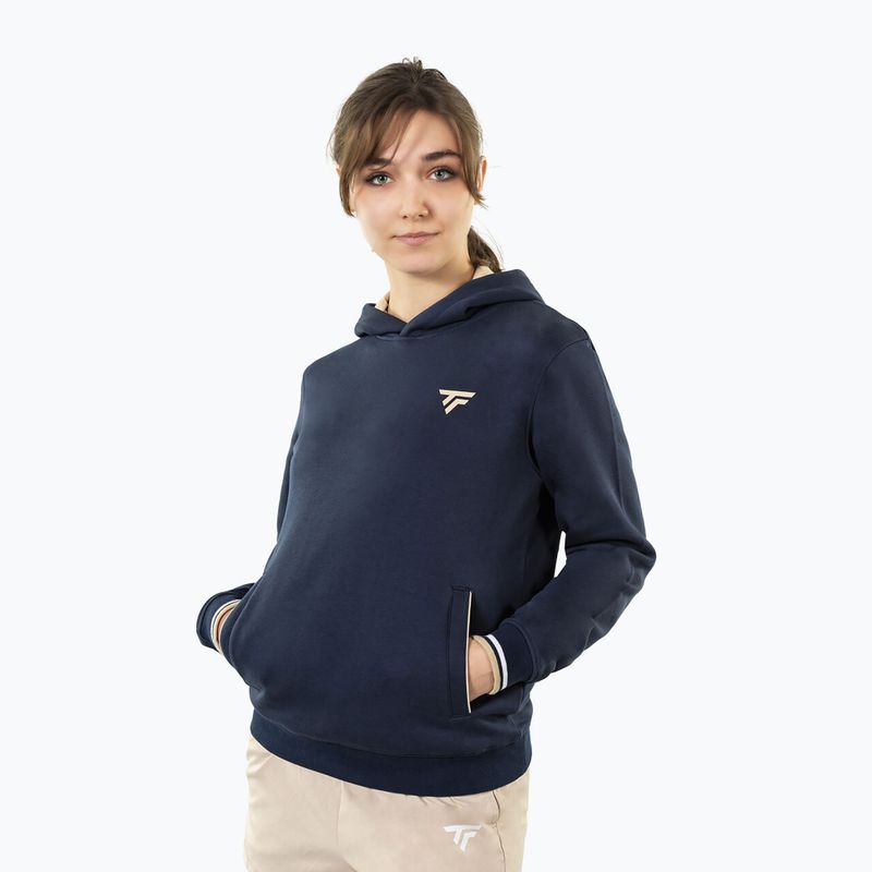 Кофта Tecnifibre Fleece Hoodie marine 4