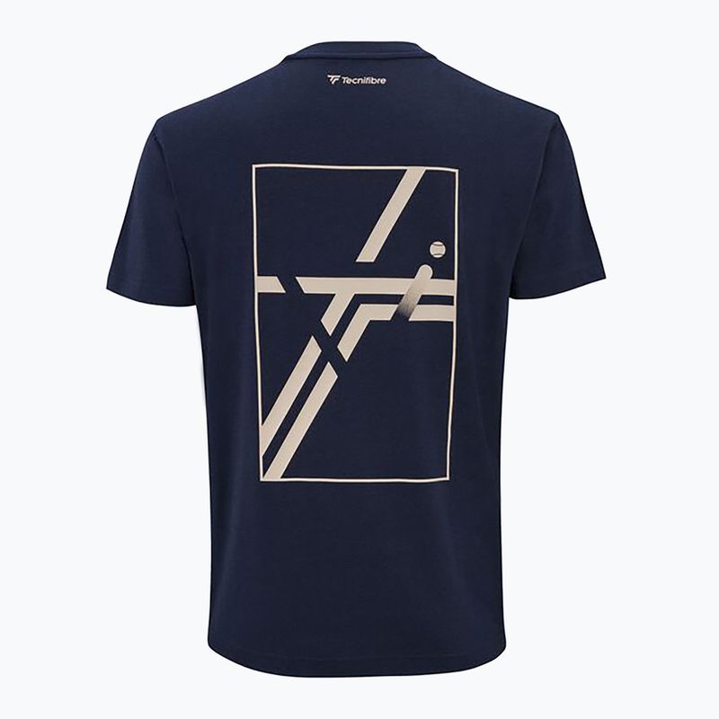 Чоловіча футболка Tecnifibre Graphic Tee navy 5