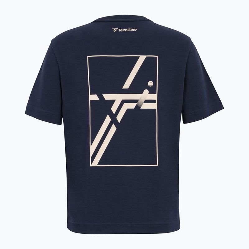 Футболка жіноча Tecnifibre Graphic Tee W marine 5