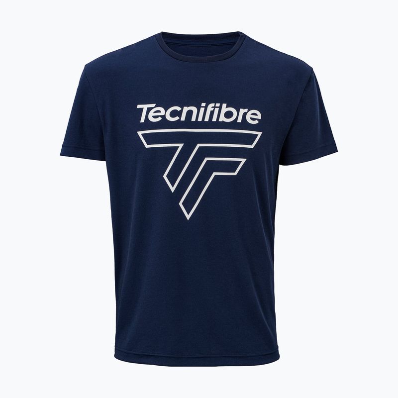 Футболка тенісна чоловіча Tecnifibre Team Corpo Tee marine 3