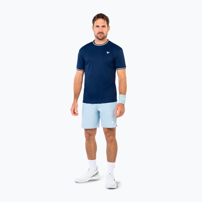 Футболка тенісна чоловіча Tecnifibre Team Tech marine 2
