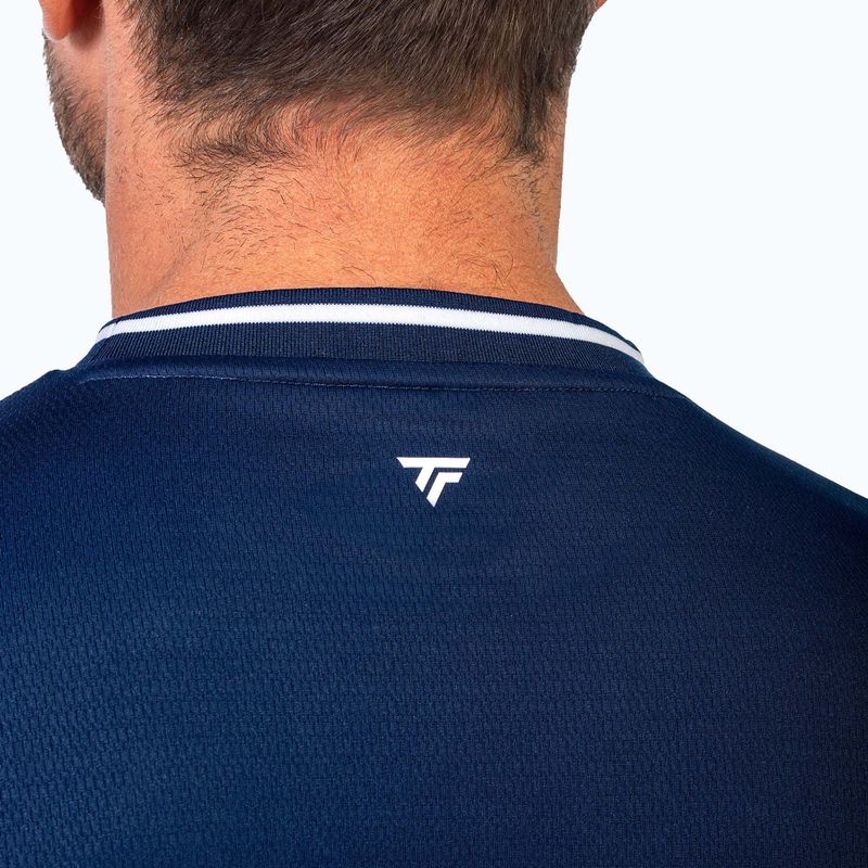 Футболка тенісна чоловіча Tecnifibre Team Tech marine 3