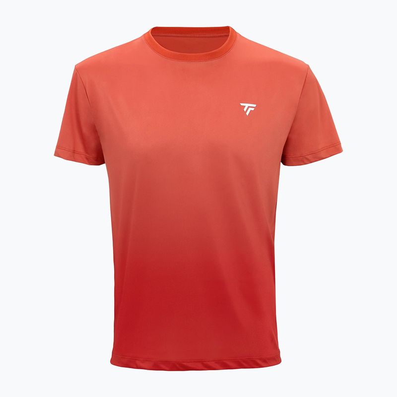 Футболка тенісна чоловіча Tecnifibre Team X-Loop terracotta 4