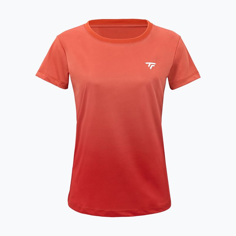 Футболка для тенісу жіноча Tecnifibre Team X-Loop terracotta 4