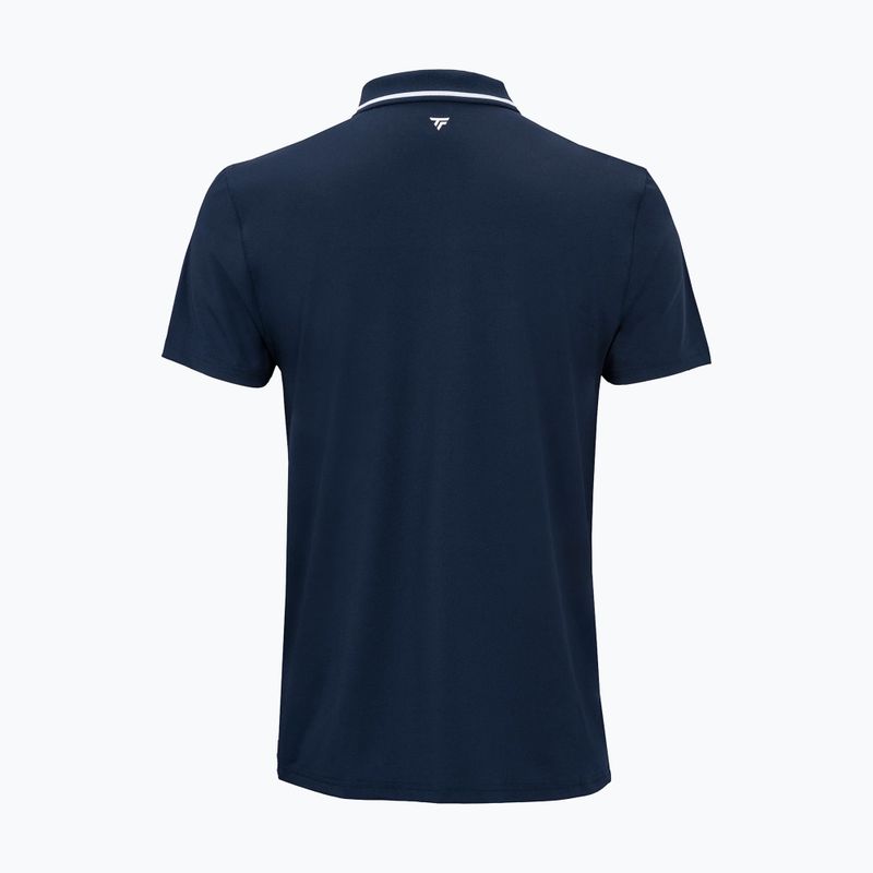Футболка поло тенісна чоловіча Tecnifibre Team Tech Polo marine 6