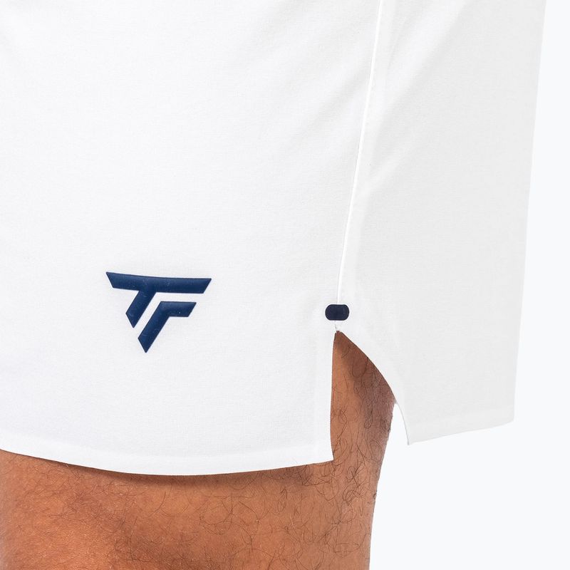 Шорти тенісні чоловічі Tecnifibre Team Stretch Short white 4