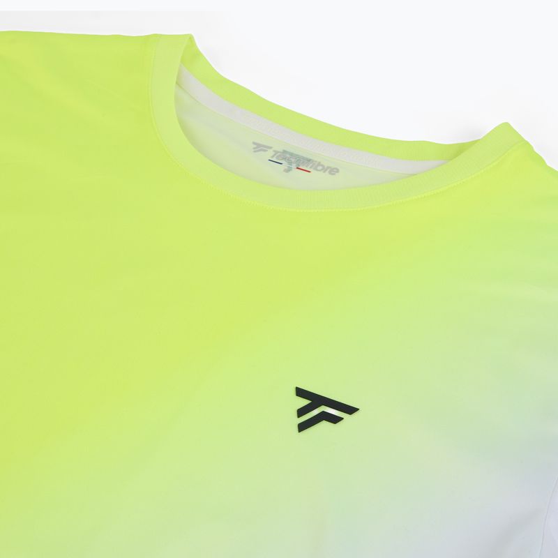 Футболка тенісна чоловіча Tecnifibre X-Loop Tee white/yellow 6