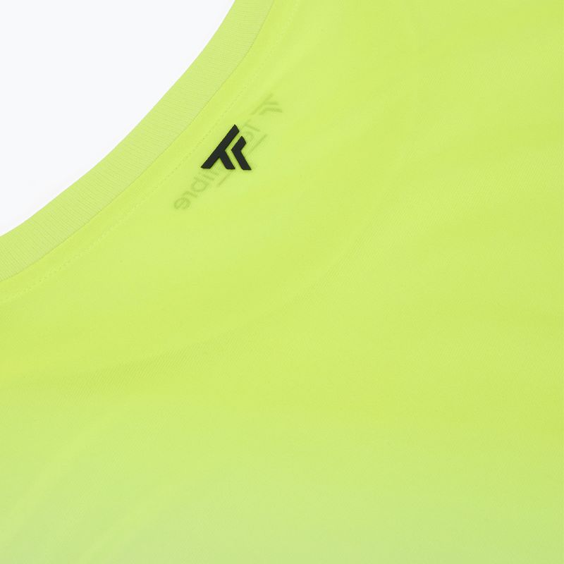 Футболка тенісна чоловіча Tecnifibre X-Loop Tee white/yellow 7