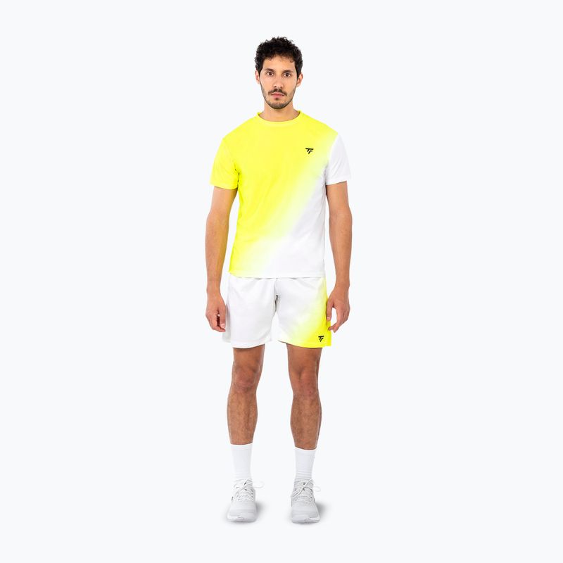 Шорти тенісні чоловічі Tecnifibre X-Loop white/yellow 2