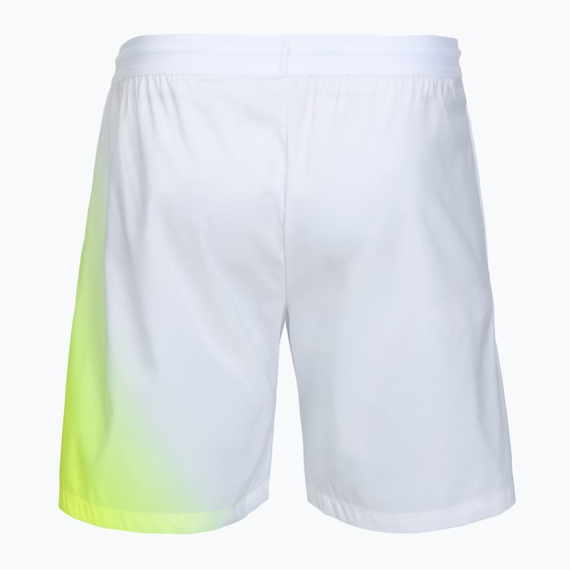 Шорти тенісні чоловічі Tecnifibre X-Loop white/yellow 6