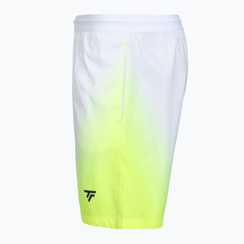 Шорти тенісні чоловічі Tecnifibre X-Loop white/yellow 7