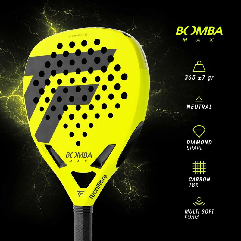 Ракетка для паделя Tecnifibre Max Bomb 8