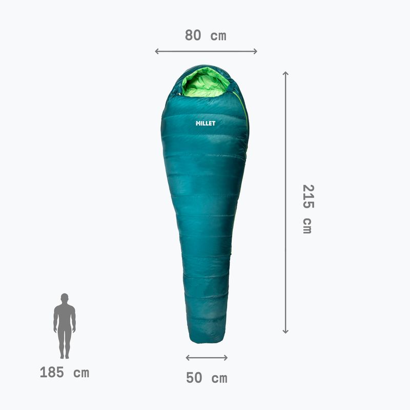 Спальний мішок Millet Light Down 0 emerald 4