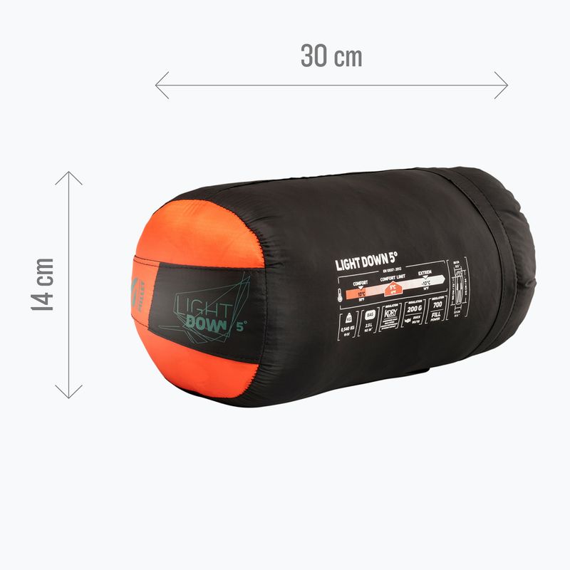 Спальний мішок Millet Light Down 5 orange 5