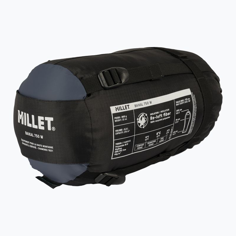 Спальний мішок жіночий Millet Baikal 750 saphir 3