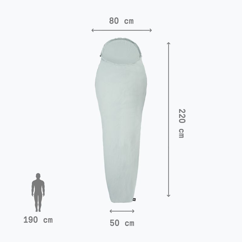 Устілка для спального мішка Millet Baikal Liner high rise 3