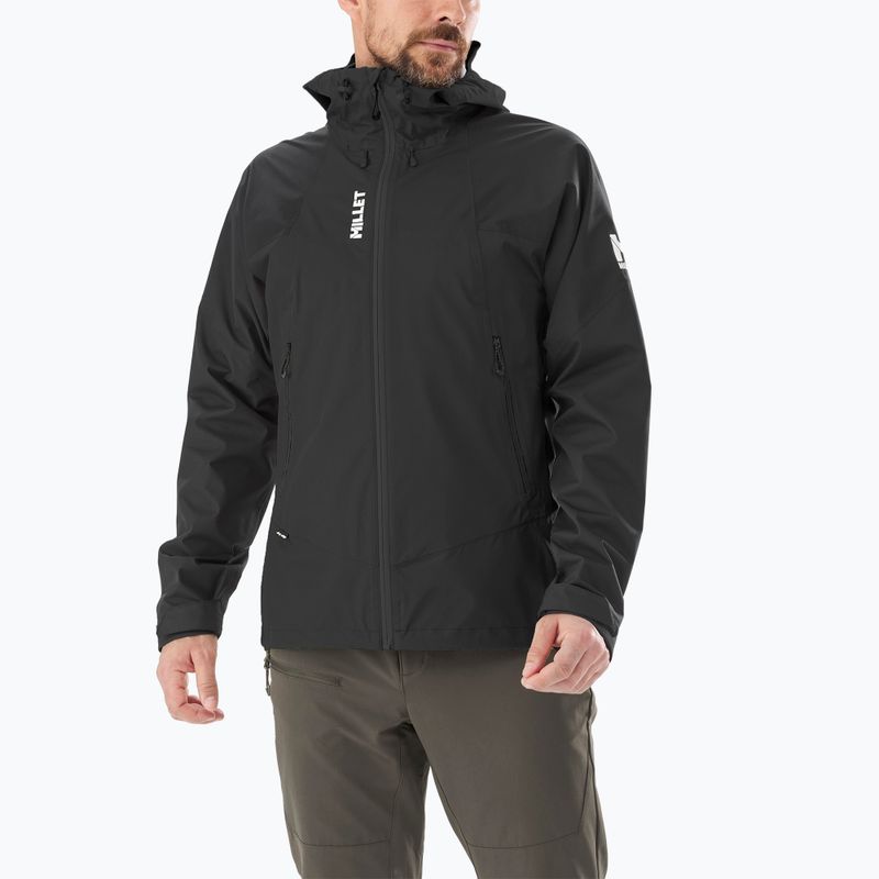 Куртка-дощовик чоловіча Millet Fitz Roy black/noir