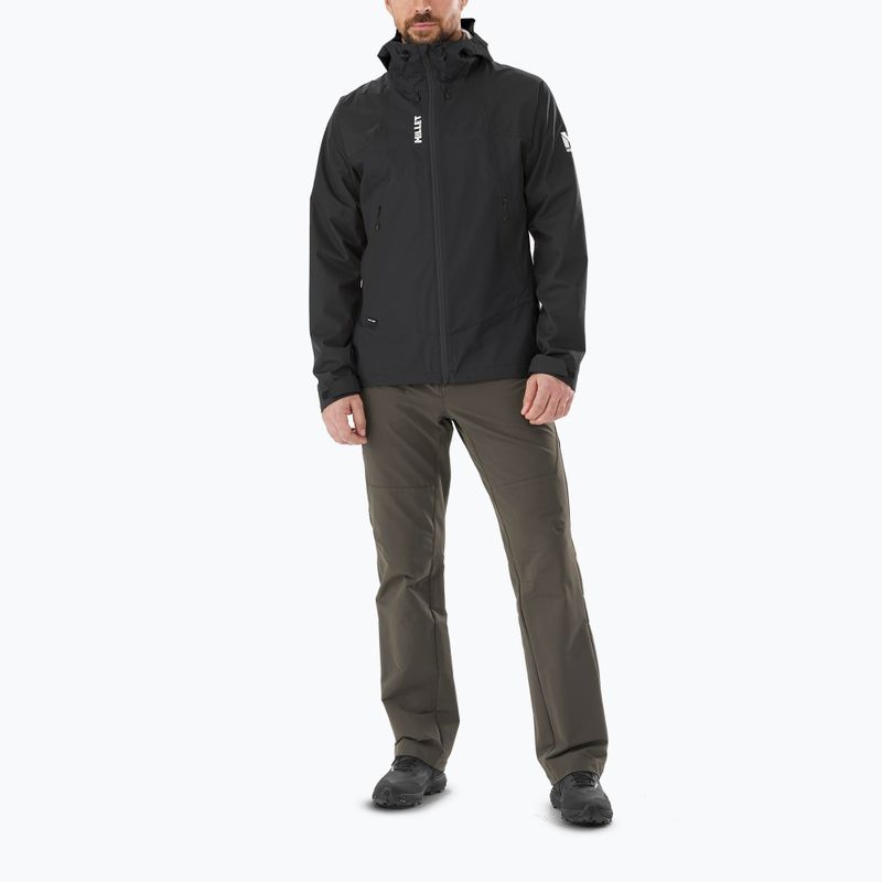 Куртка-дощовик чоловіча Millet Fitz Roy black/noir 2