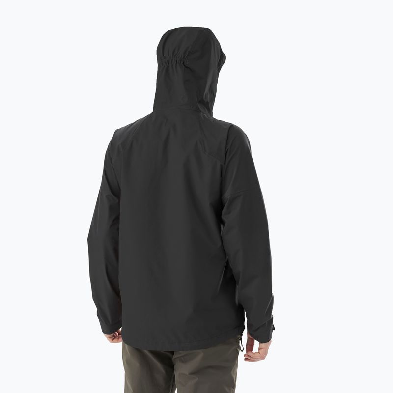 Куртка-дощовик чоловіча Millet Fitz Roy black/noir 3