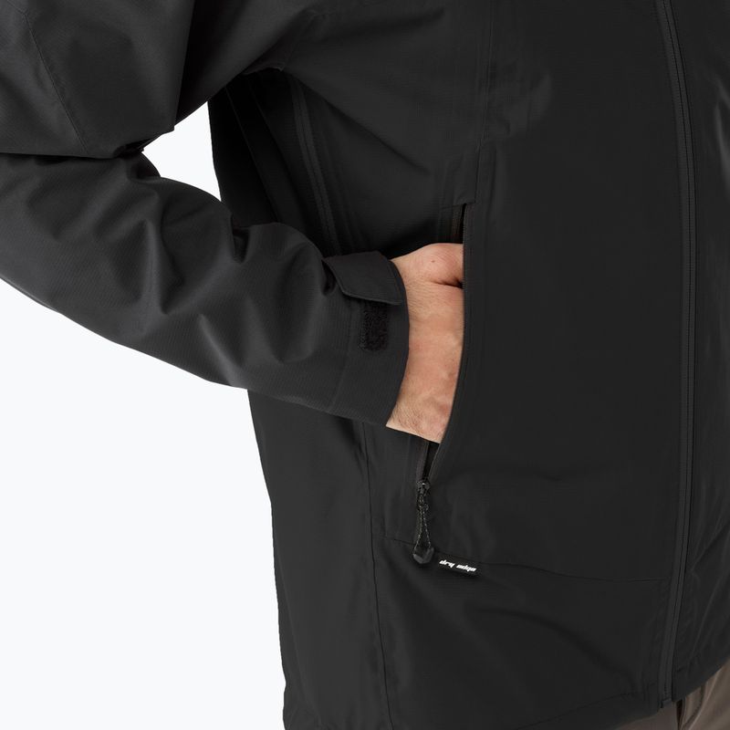 Куртка-дощовик чоловіча Millet Fitz Roy black/noir 6