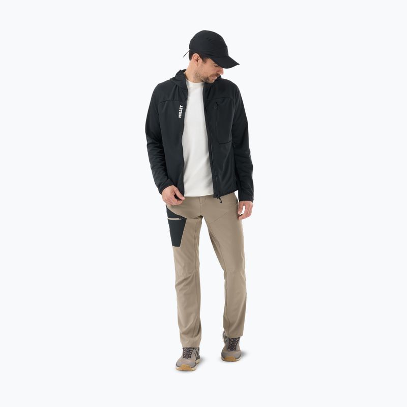 Кофта трекінгова чоловіча Millet Lokka Hoodie III black 2