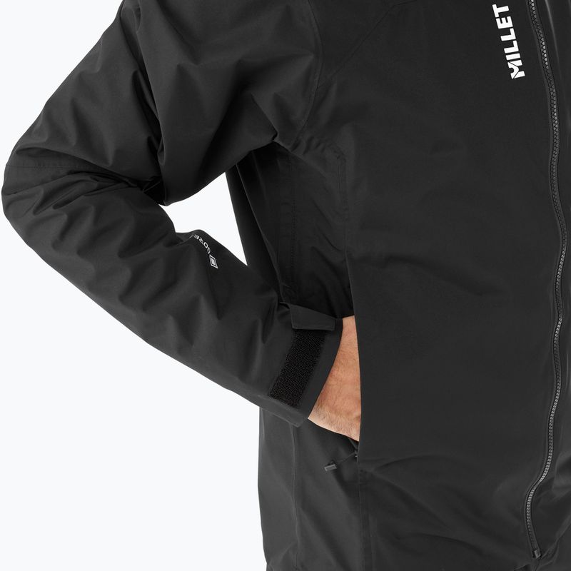 Куртка-дощовик чоловіча Millet Seneca GTX 2L black/noir 5
