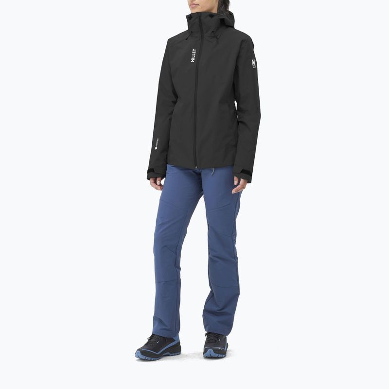 Жіноча дощовик Millet Seneca GTX 2L чорний/нуар 2