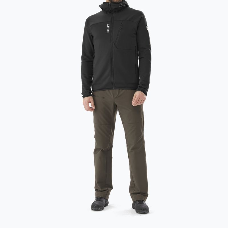 Кофта чоловіча Millet Seneca Fleece Hoodie black 2