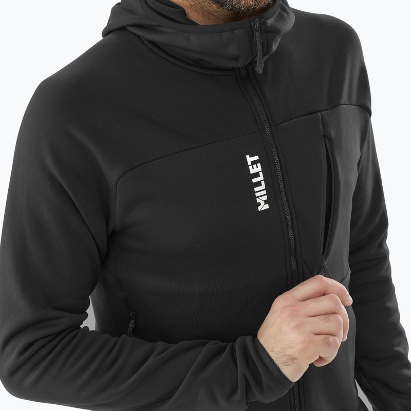 Кофта чоловіча Millet Seneca Fleece Hoodie black 4
