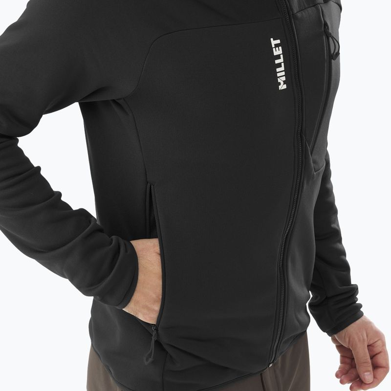 Кофта чоловіча Millet Seneca Fleece Hoodie black 5