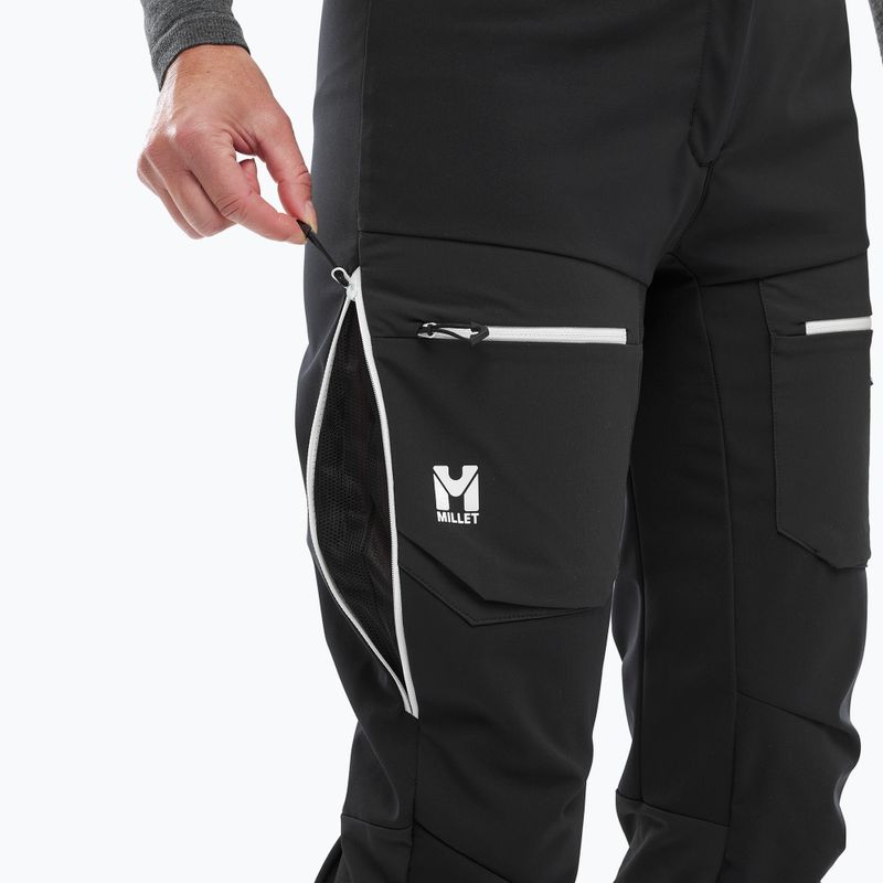 Штани для скітуру жіночі Millet M White Shield black 6