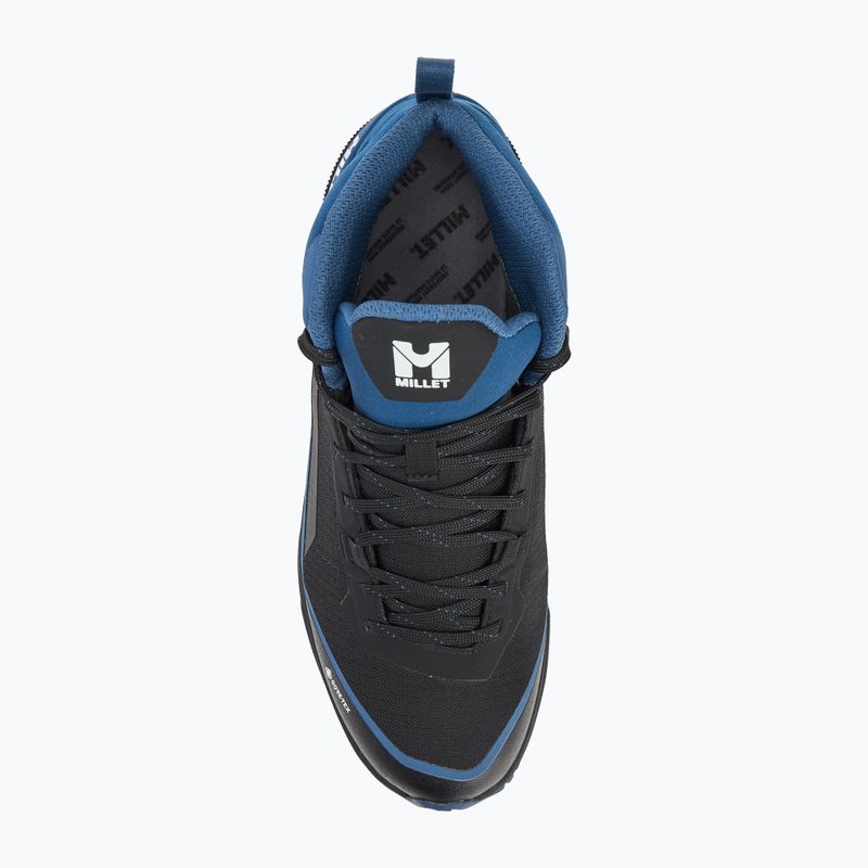 Черевики трекінгові чоловічі Millet Wanaka Mid GTX black/ dark denim 5
