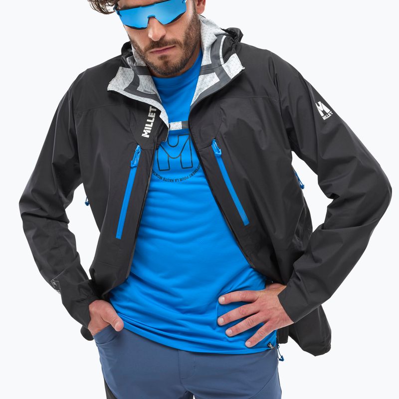 Куртка дощовик чоловіча Millet Wanaka Light 2.5L black 6