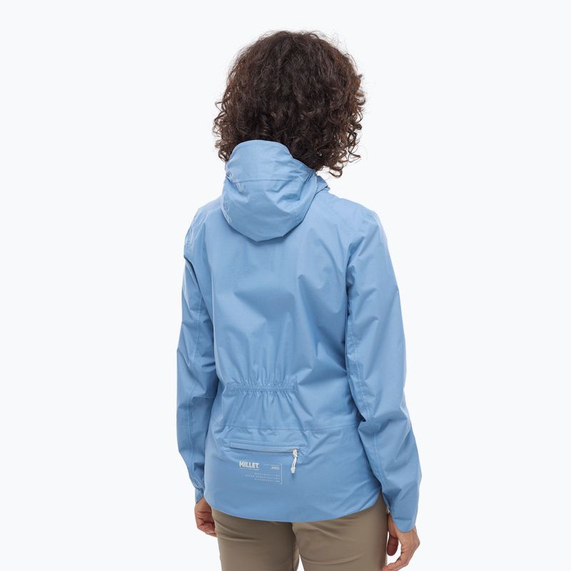Куртка дощовик жіноча Millet Wanaka Light 2.5L coronet blue 3