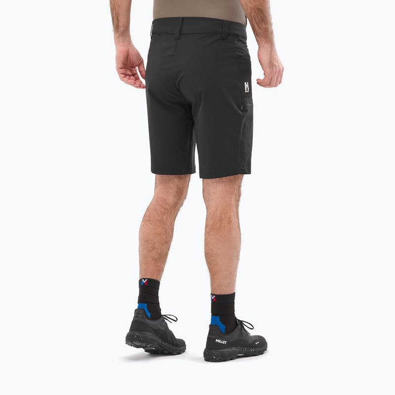 Шорти трекінгові чоловічі Millet Ubic Stretch black 3