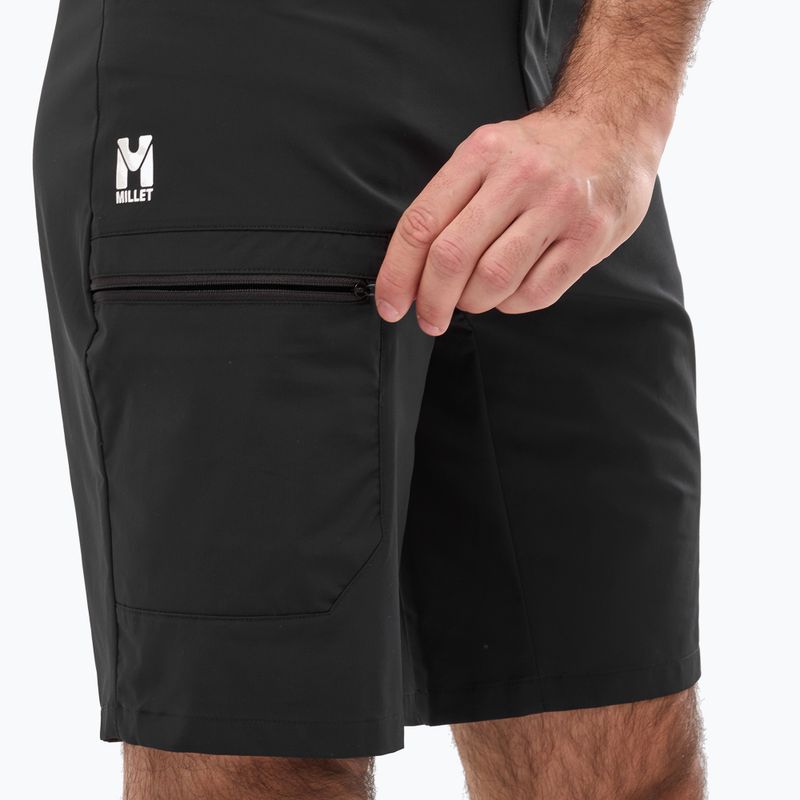 Шорти трекінгові чоловічі Millet Ubic Stretch black 4