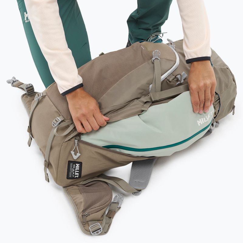 Рюкзак трекінговий жіночий Millet Hiker Air 28 л dorite 10